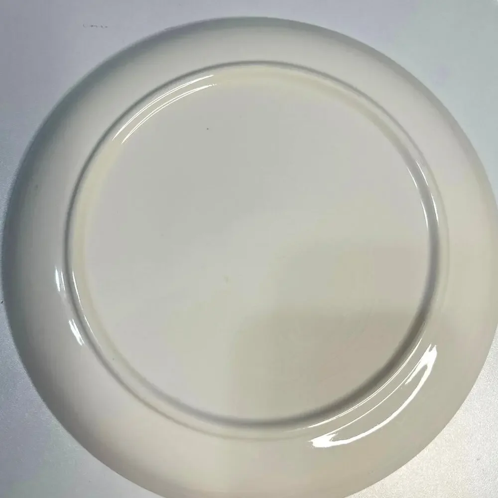 Mother Mary Sacred Heart Decorative Plate Warranted 22k Gold trim.